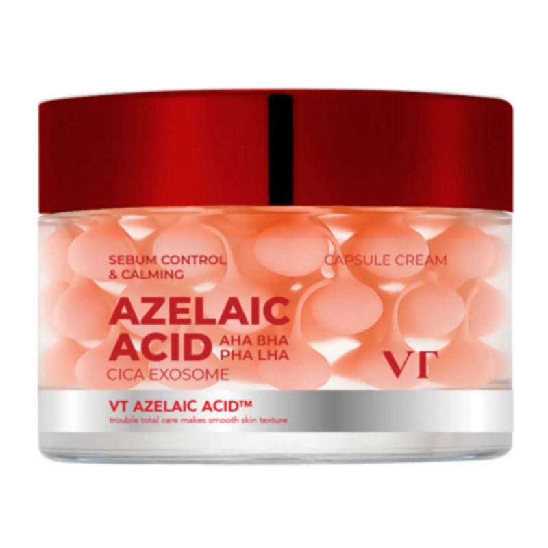 Buy VT Cosmetics Azelaic Acid Care Capsule Cream 50ml at Lila Beauty - Korean and Japanese Beauty Skincare and Makeup Cosmetics