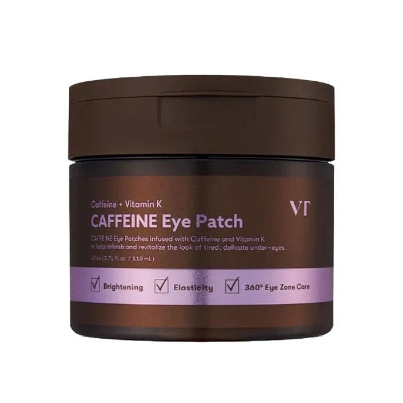 Buy VT Cosmetics Caffeine Eye Patch (60 Patches) at Lila Beauty - Korean and Japanese Beauty Skincare and Makeup Cosmetics