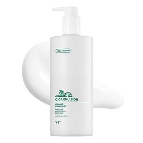 Buy VT Cosmetics Cica Emulsion 500ml at Lila Beauty - Korean and Japanese Beauty Skincare and Makeup Cosmetics
