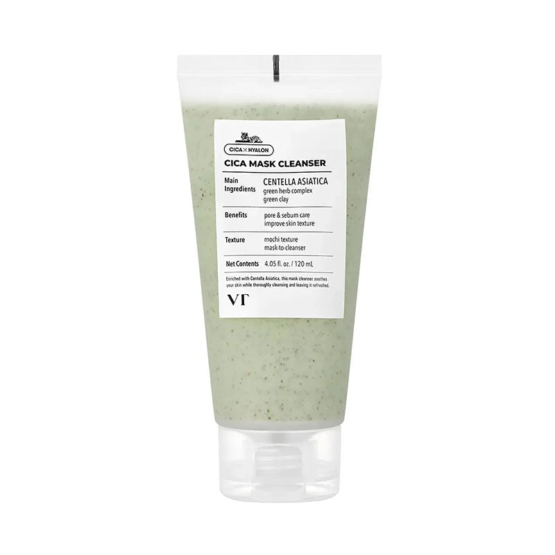 Buy VT Cosmetics Cica Mask Cleanser 120ml at Lila Beauty - Korean and Japanese Beauty Skincare and Makeup Cosmetics
