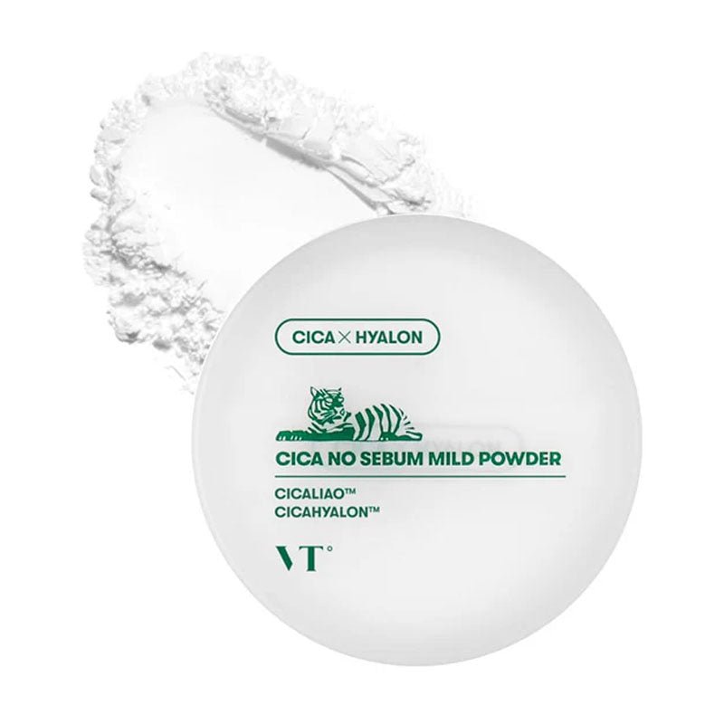 Buy VT Cosmetics Cica No Sebum Mild Powder 5g at Lila Beauty - Korean and Japanese Beauty Skincare and Makeup Cosmetics