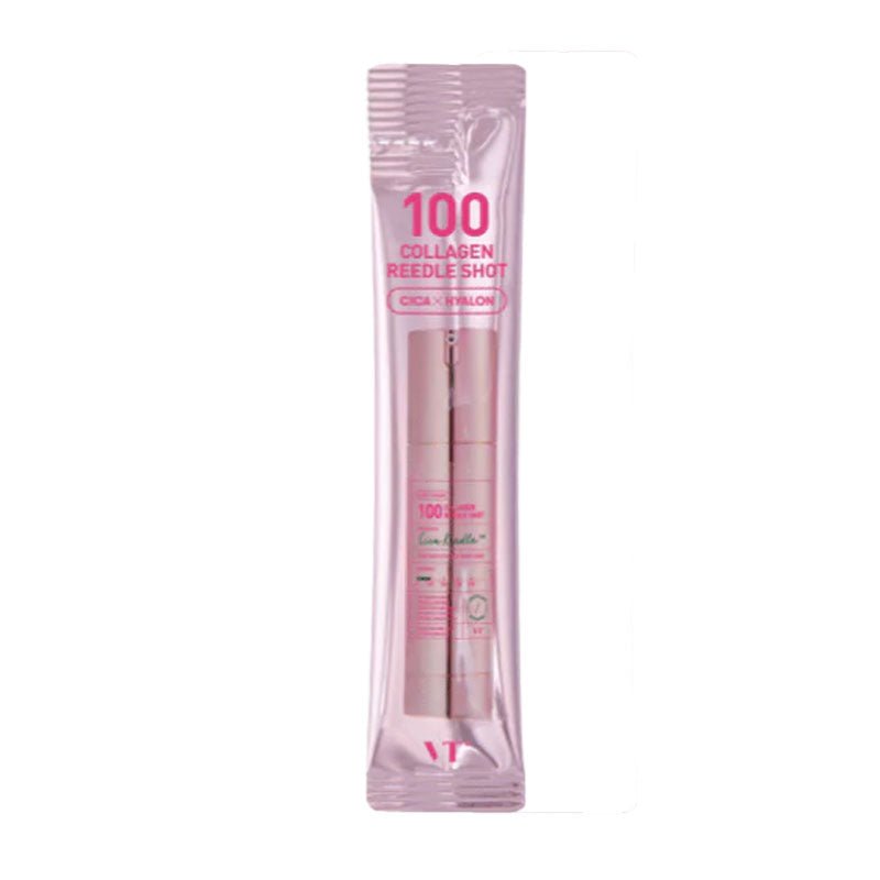 Buy VT Cosmetics Collagen Reedle Shot 100 Stick Pouch (2ml * 10 pcs) at Lila Beauty - Korean and Japanese Beauty Skincare and Makeup Cosmetics