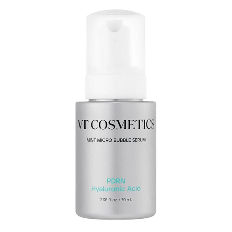 Buy VT Cosmetics PDRN Hyaluronic Acid Mint Micro Bubble Serum 70ml at Lila Beauty - Korean and Japanese Beauty Skincare and Makeup Cosmetics