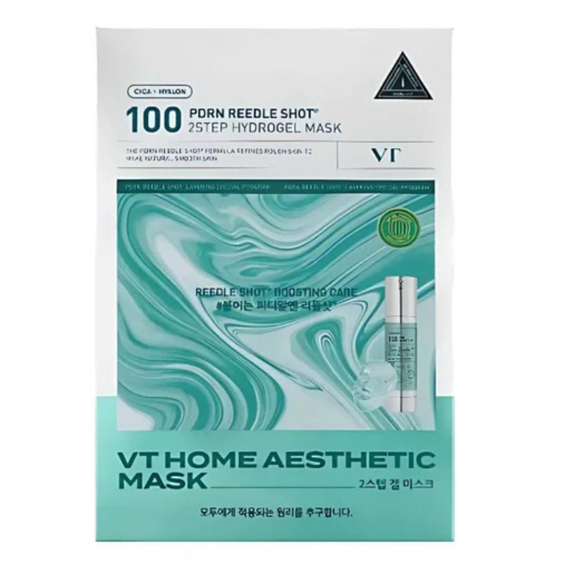 Buy VT Cosmetics PDRN Reedle Shot 100 2Step Hydrogel Mask at Lila Beauty - Korean and Japanese Beauty Skincare and Makeup Cosmetics