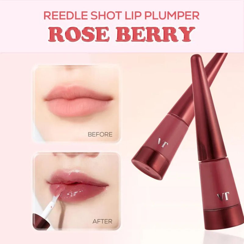 Buy VT Cosmetics Reedle Shot Lip Plumper 4.6g (Rose Berry) at Lila Beauty - Korean and Japanese Beauty Skincare and Makeup Cosmetics