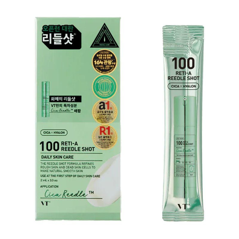 Buy VT Cosmetics Reedle Shot Reti - A 100 Stick Pouch 2ml at Lila Beauty - Korean and Japanese Beauty Skincare and Makeup Cosmetics