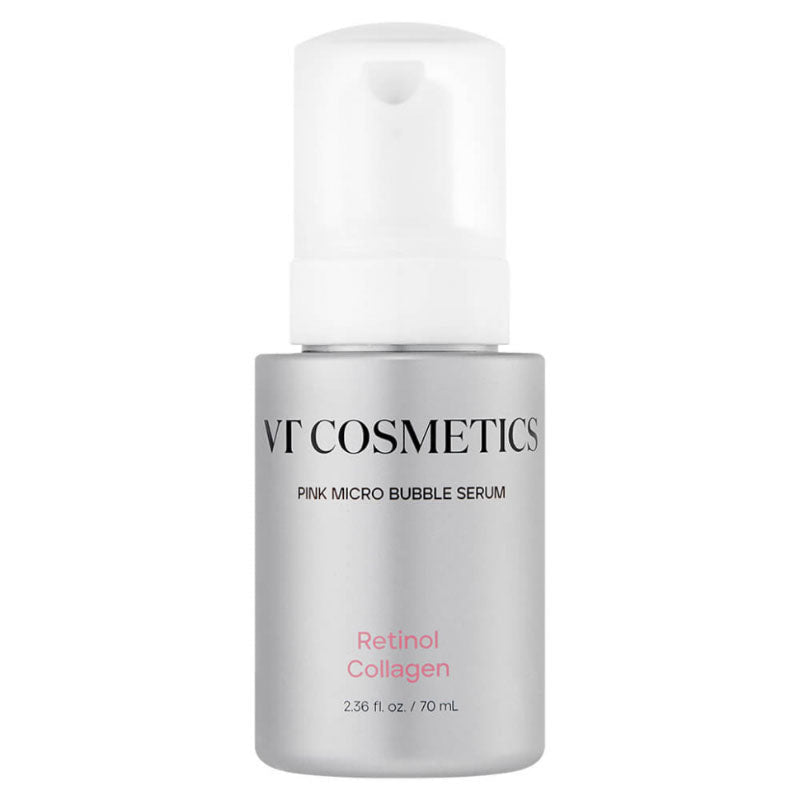 Buy VT Cosmetics Retinol Collagen Pink Micro Bubble Serum 70ml at Lila Beauty - Korean and Japanese Beauty Skincare and Makeup Cosmetics