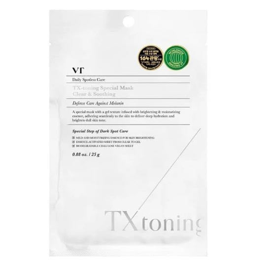VT कॉस्मेटिक्स TX - टोनिंग स्पेशल मास्क 25g खरीदें Lila Beauty - कोरियाई और जापानी ब्यूटी स्किनकेयर और मेकअप कॉस्मेटिक्स