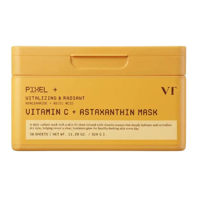 Buy VT Cosmetics Vitamin C Astaxanthin Mask (30 Sheets) at Lila Beauty - Korean and Japanese Beauty Skincare and Makeup Cosmetics