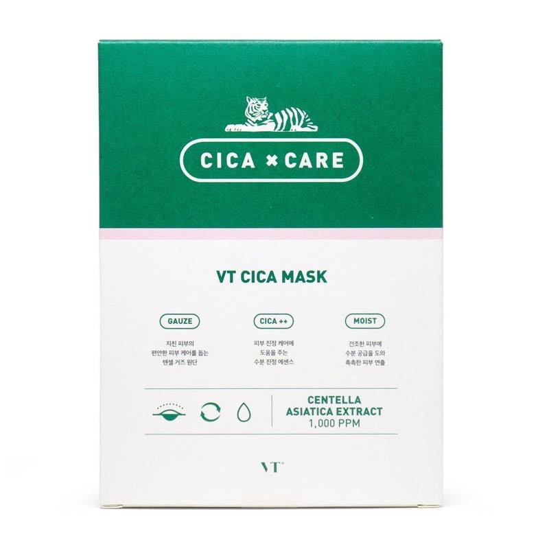 Buy VT Cosmetics VT Cica Mask 25g at Lila Beauty - Korean and Japanese Beauty Skincare and Makeup Cosmetics