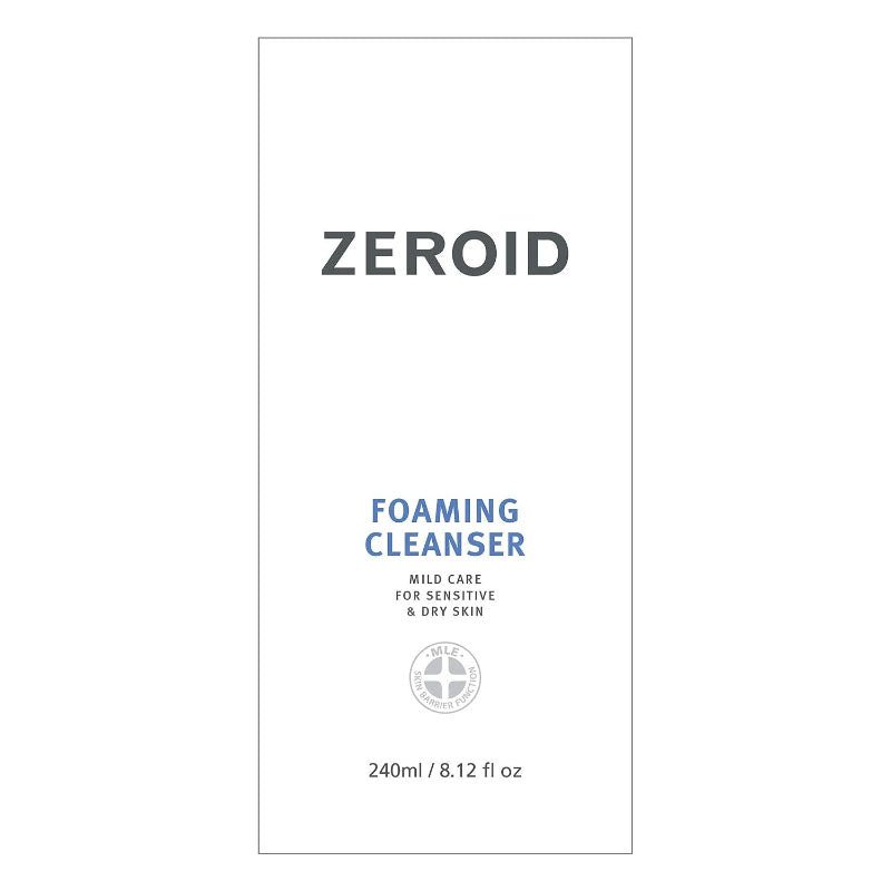 Buy Zeroid Foaming Cleanser 240ml (Slight Leak) at Lila Beauty - Korean and Japanese Beauty Skincare and Makeup Cosmetics