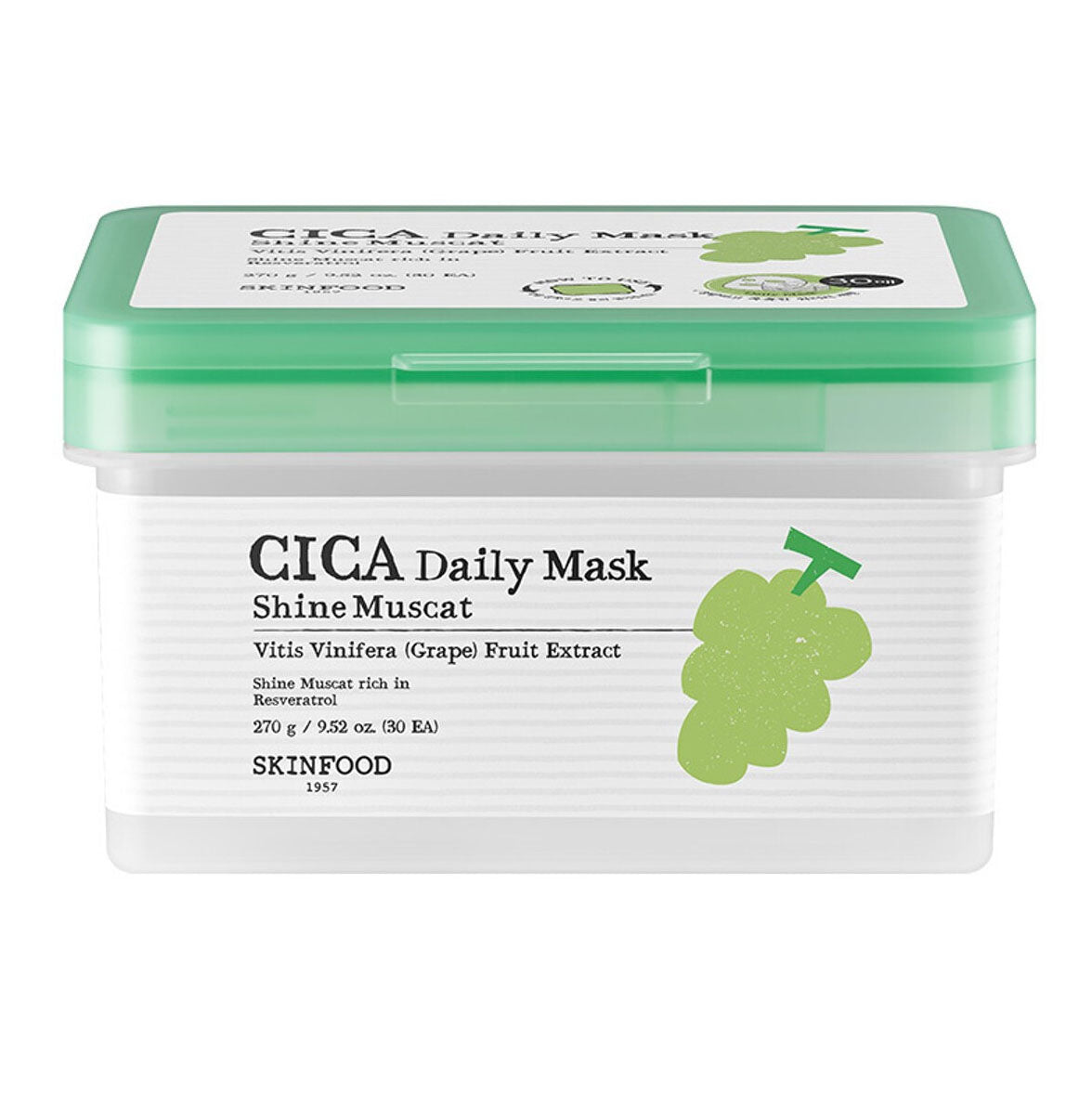Shine Muscat Cica Daily Mask 270g (30ea)