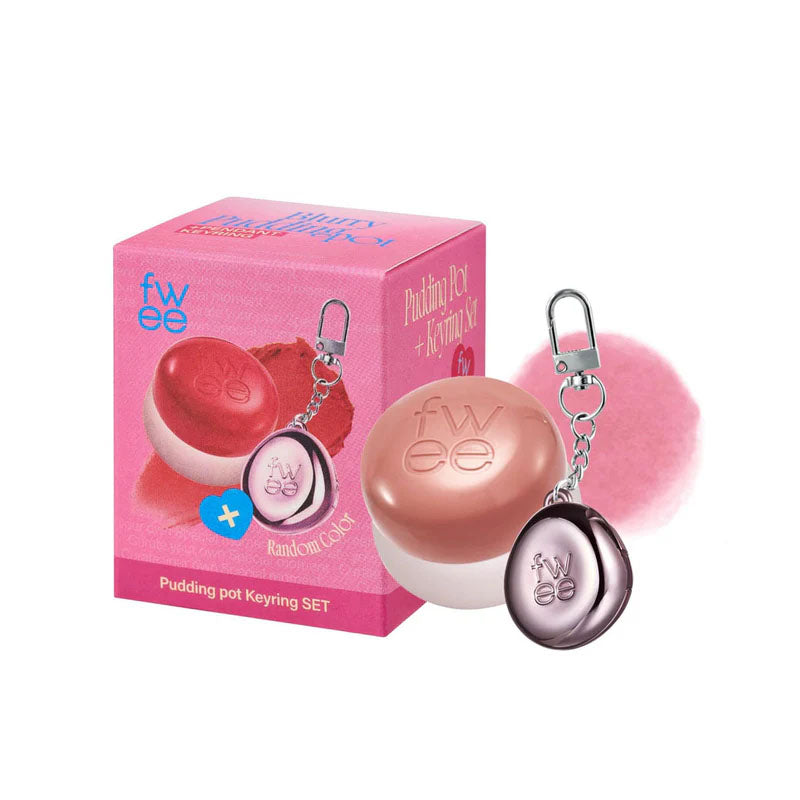 Lip & Cheek Blurry Pudding Pot With Pendant Keyring 5g