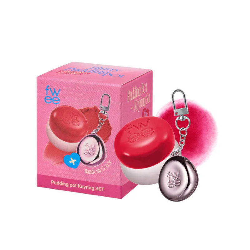 Lip & Cheek Blurry Pudding Pot With Pendant Keyring 5g