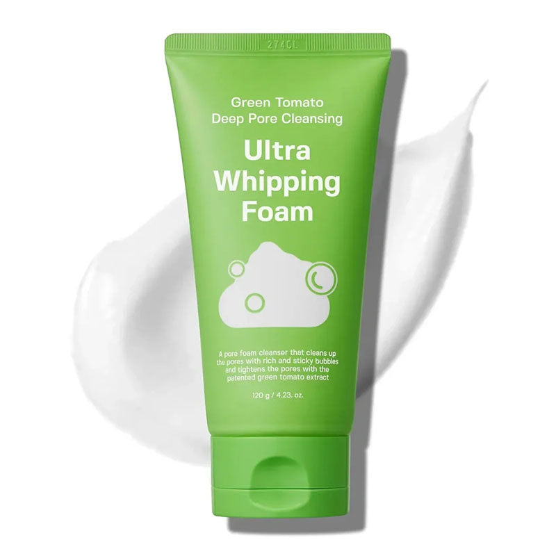 Green Tomato Deep Pore Cleansing Ultra Whipping Foam 120g