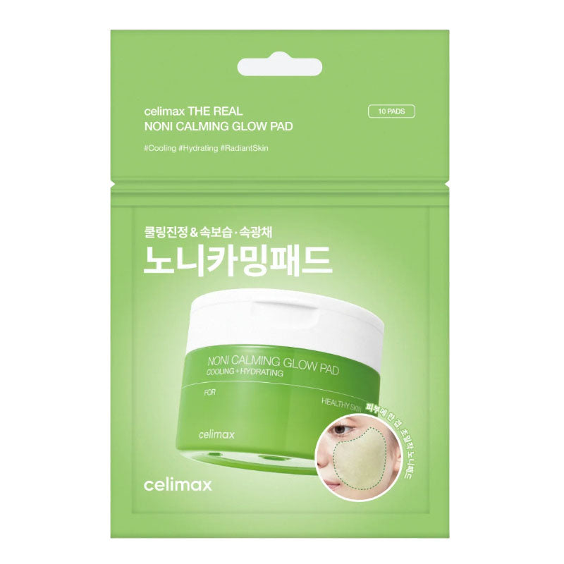 The Real Noni Calming Glow Pad Trial Pouch (10 Pads)
