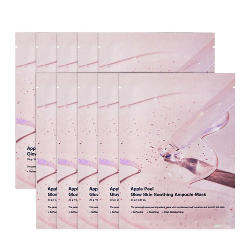 Apple Peel Glow Skin Soothing Ampoule Mask 23ml