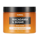 Macadamia & Sugar Body Scrub 550g (Pink Grapefruit) (No Box/Damaged Packaging)
