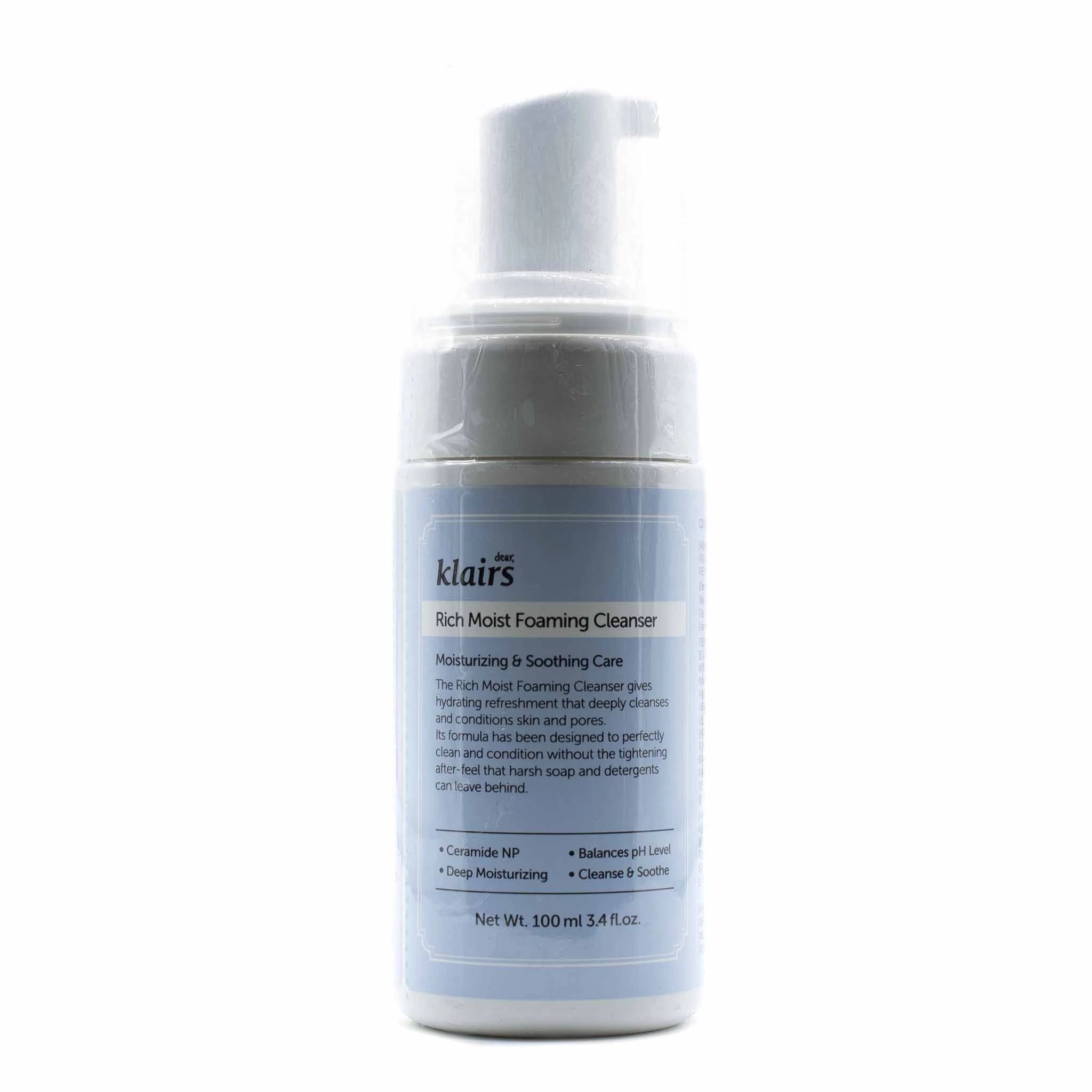 Rich Moist Foaming Cleanser 100ml (No Box)