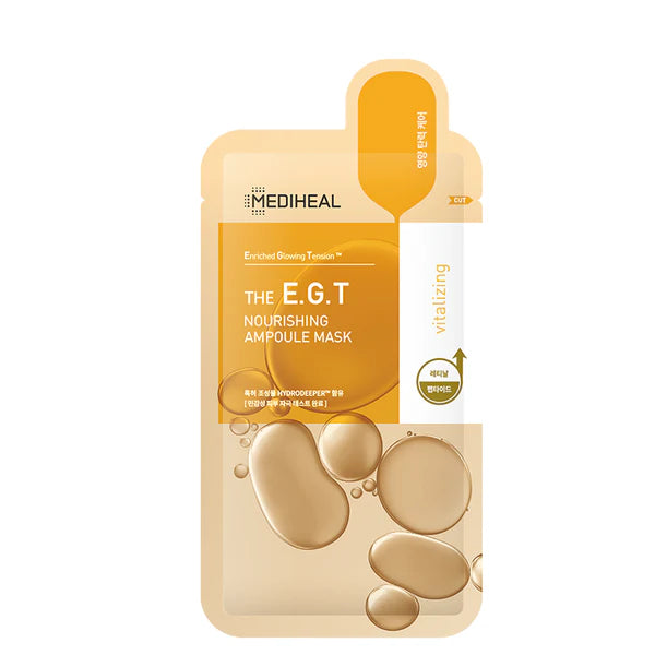 E.G.T Nourishing Ampoule Mask 27ml (1 Sheet) (Short Expiry 20/07/2026)