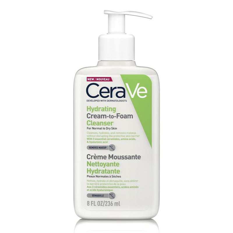 Hydrating Cream To Foam Cleanser 236ml