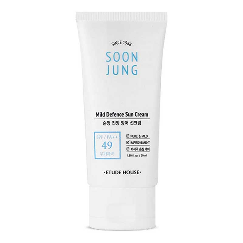 Soon Jung Mild Defence Sun Cream 50ml