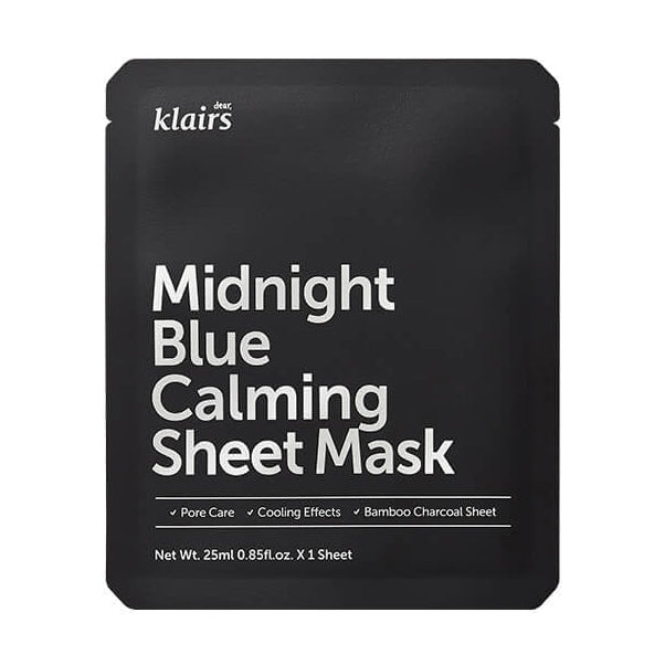 Midnight Blue Calming Sheet Mask 25ml