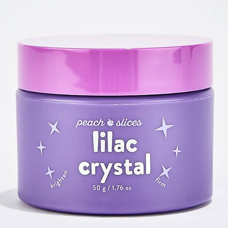 Peach Slices Lilac Crystal Brightening Shimmer Peel Off Mask 50g