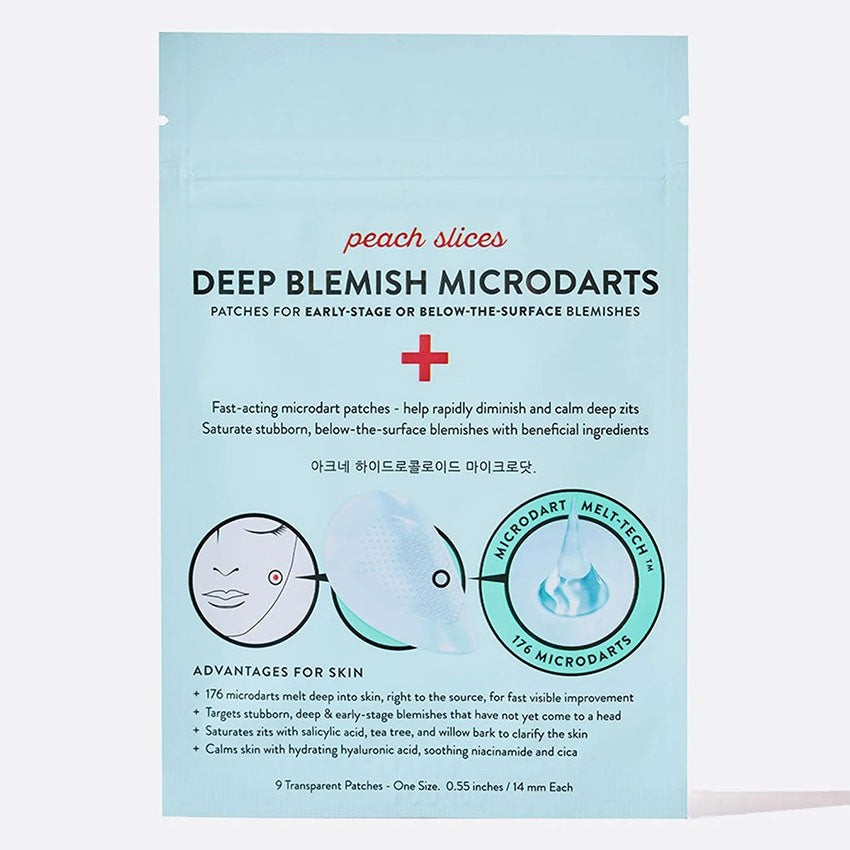 Peach Slices Deep Blemish Microdarts (9 Patches)