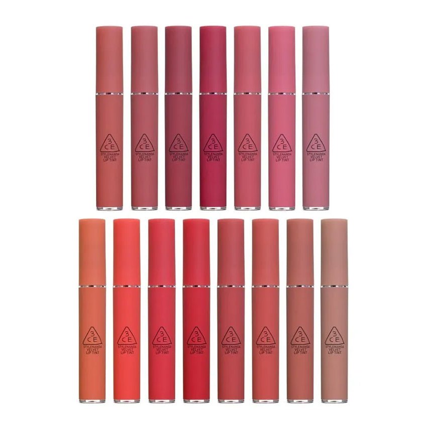 Buy 3CE Velvet Lip Tint at Lila Beauty - Korean and Japanese Beauty Skincare and Makeup Cosmetics