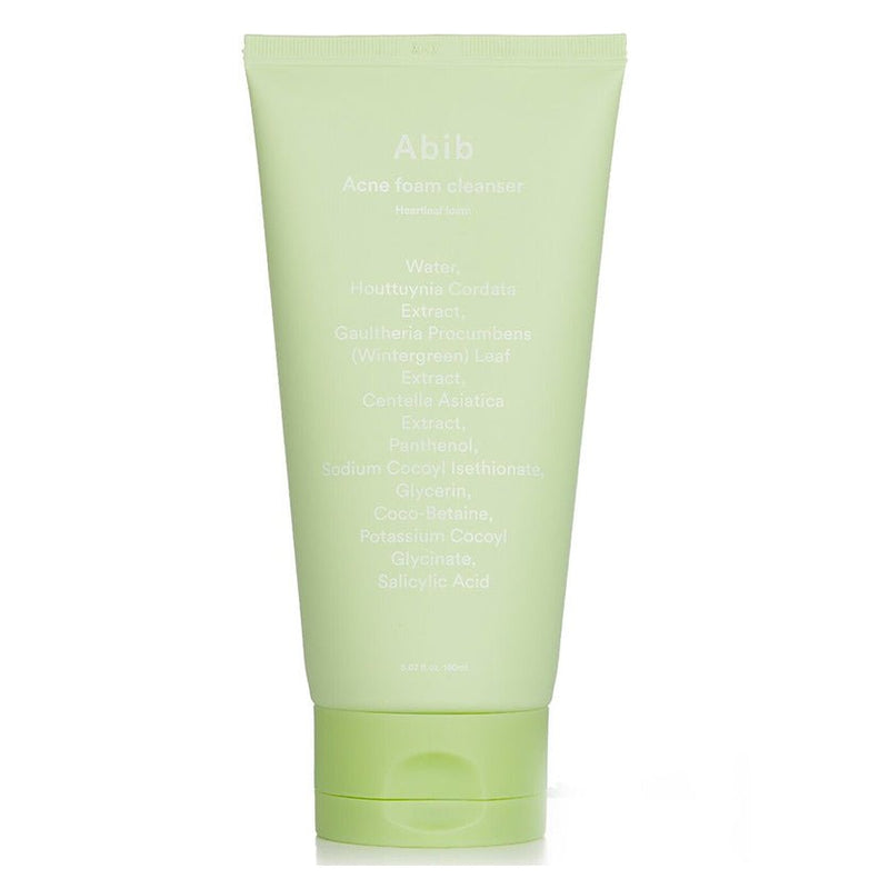Buy Abib Acne Foam Cleanser Heartleaf Foam 150ml at Lila Beauty - Korean and Japanese Beauty Skincare and Makeup Cosmetics