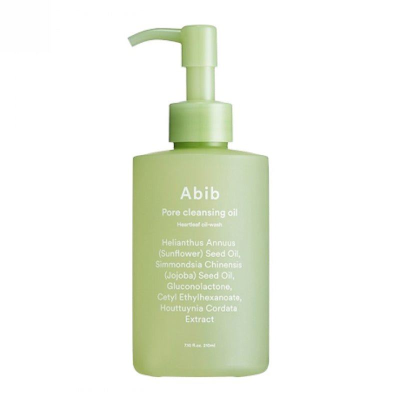 Buy Abib Pore Cleansing Oil Heartleaf Oil-Wash 210ml at Lila Beauty - Korean and Japanese Beauty Skincare and Makeup Cosmetics