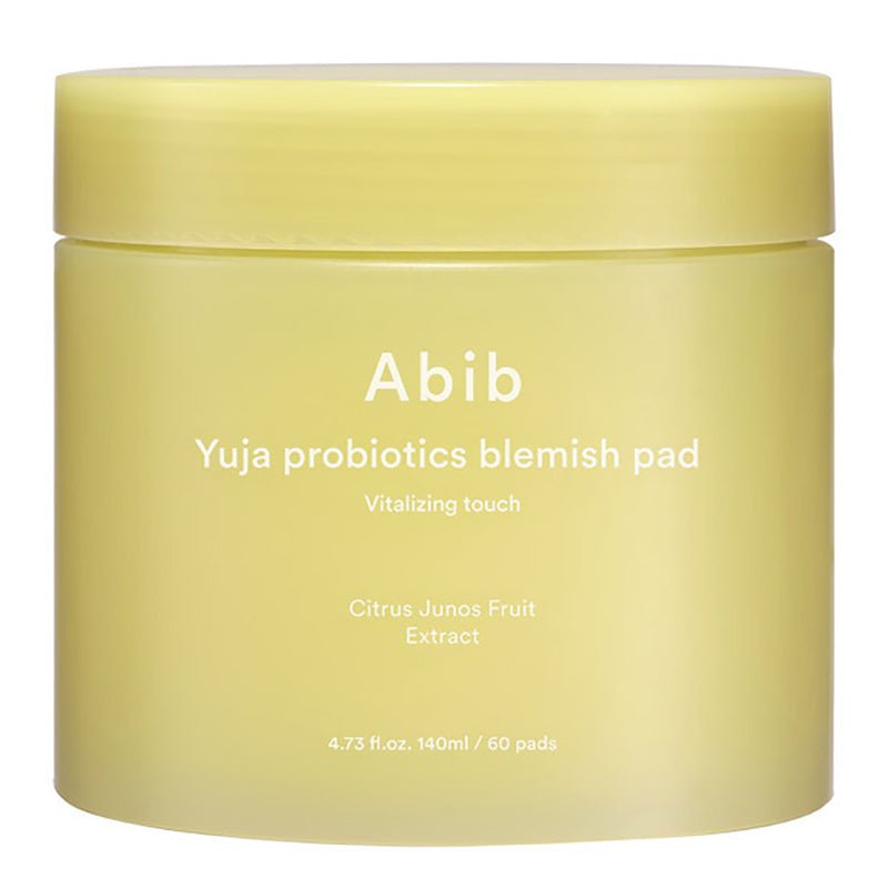 Buy Abib Yuja Probiotics Blemish Pad Vitalizing Touch 140ml (60 pads) at Lila Beauty - Korean and Japanese Beauty Skincare and Makeup Cosmetics