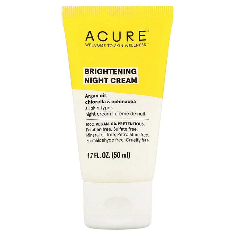 Buy ACURE Brightening Night Cream 50ml at Lila Beauty - Korean and Japanese Beauty Skincare and Makeup Cosmetics