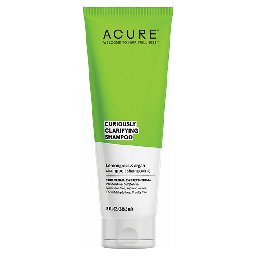 Buy ACURE Curiously Clarifying Shampoo Lemongrass 236ml at Lila Beauty - Korean and Japanese Beauty Skincare and Makeup Cosmetics