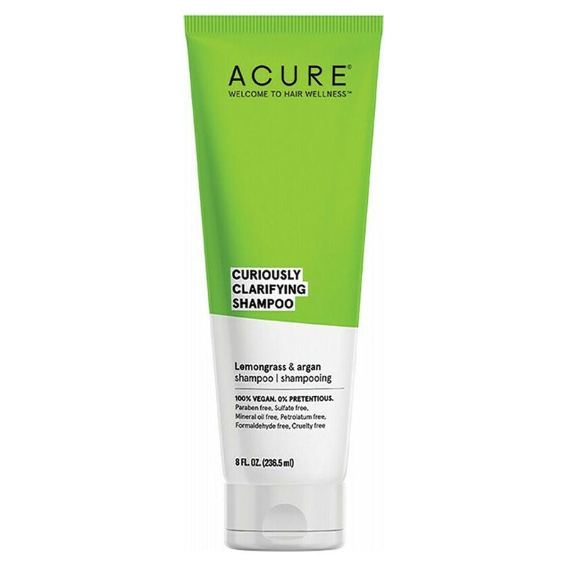 Buy ACURE Curiously Clarifying Shampoo Lemongrass 236ml at Lila Beauty - Korean and Japanese Beauty Skincare and Makeup Cosmetics