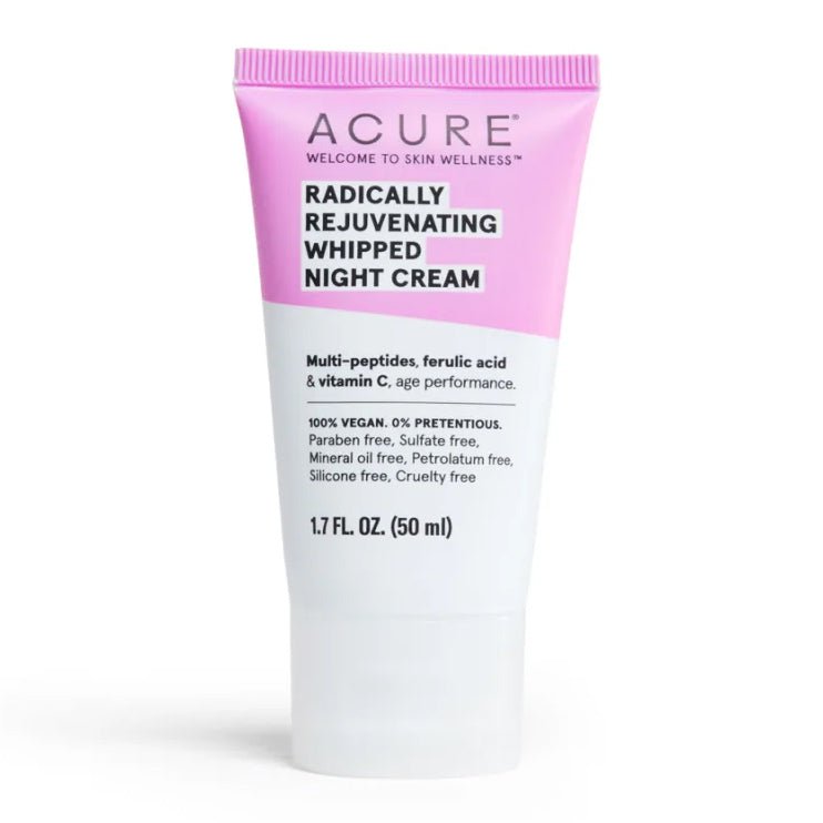 Buy ACURE Radically Rejuvenating Whipped Night Cream 50ml at Lila Beauty - Korean and Japanese Beauty Skincare and Makeup Cosmetics