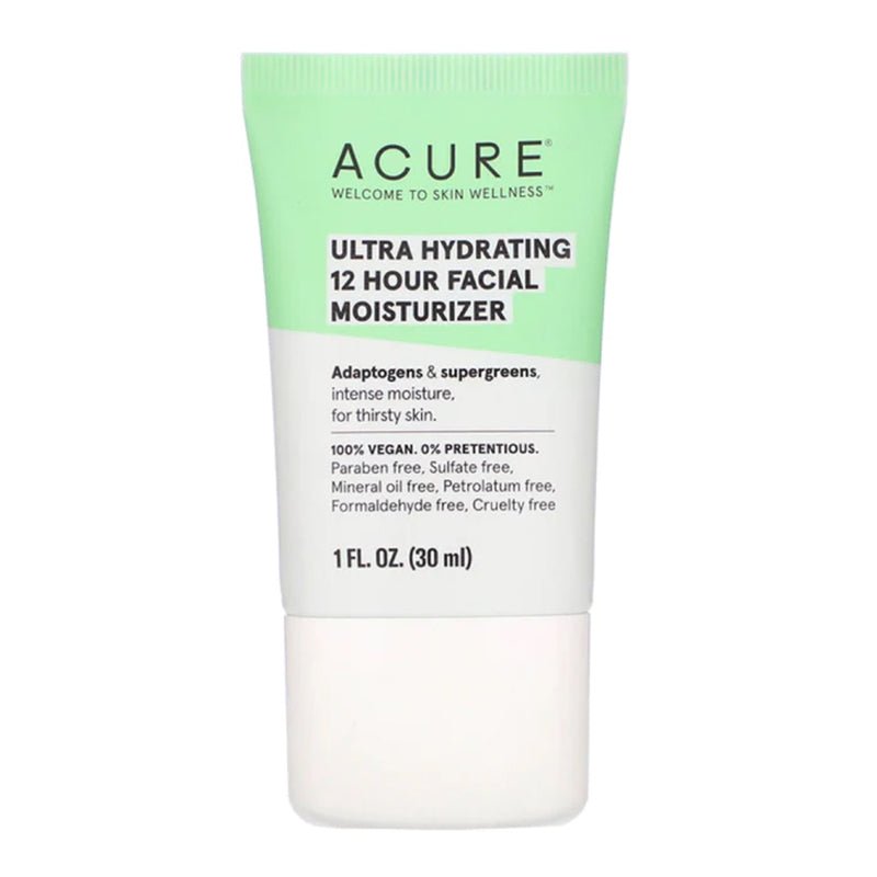 Buy ACURE Ultra Hydrating 12 Hour Facial Moisturizer 30ml at Lila Beauty - Korean and Japanese Beauty Skincare and Makeup Cosmetics