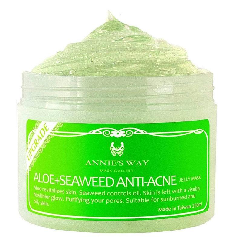 Buy Annie's Way Aloe + Seaweed Anti-Acne Jelly Mask 250ml at Lila Beauty - Korean and Japanese Beauty Skincare and Makeup Cosmetics