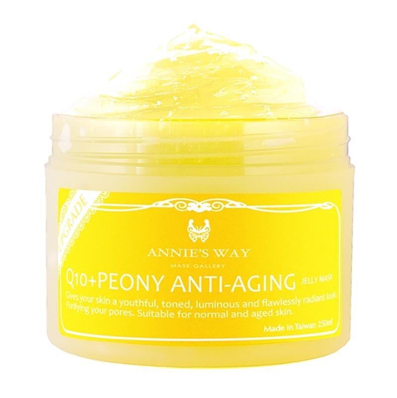 Buy Annie's Way Q10 + Peony Anti-Aging Jelly Mask 250ml at Lila Beauty - Korean and Japanese Beauty Skincare and Makeup Cosmetics