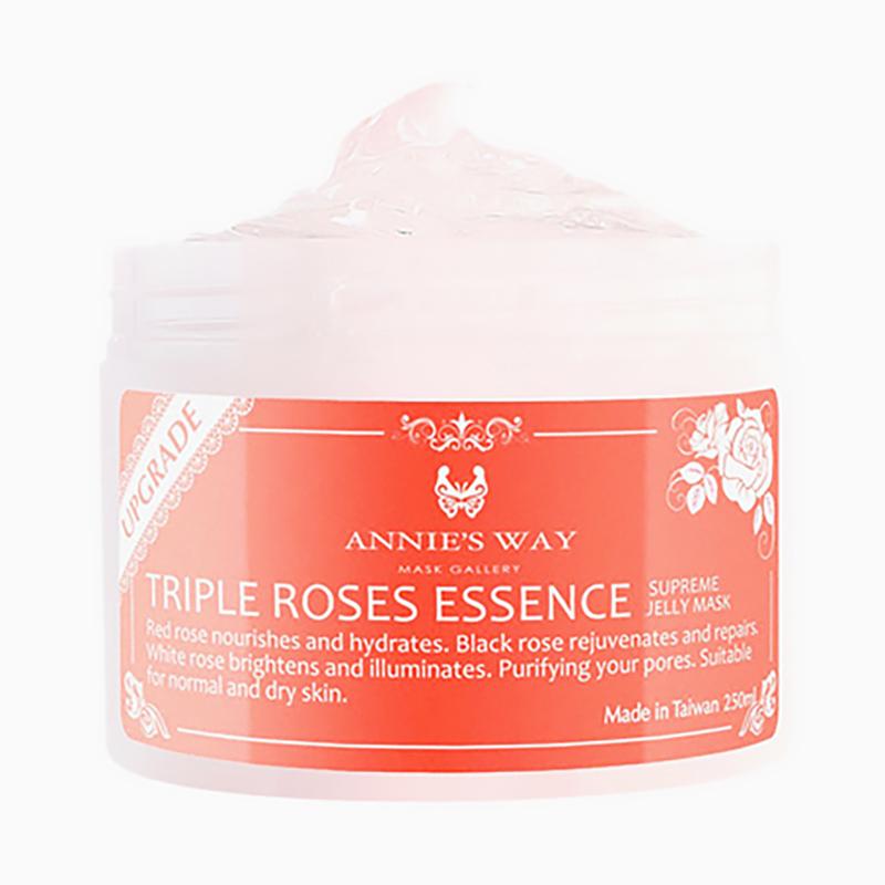 Buy Annie's Way Triple Roses Essence Supreme Jelly Mask 250ml at Lila Beauty - Korean and Japanese Beauty Skincare and Makeup Cosmetics