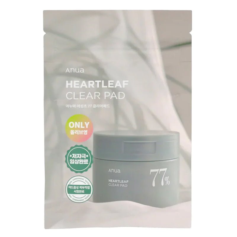 Buy Anua Anua Heartleaf 77% Clear Pad 25ml (10 Sheets) at Lila Beauty - Korean and Japanese Beauty Skincare and Makeup Cosmetics