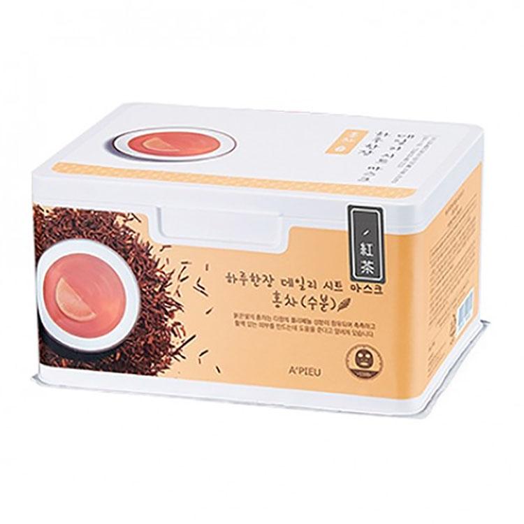 Buy A'Pieu Daily Sheet Mask Black Tea/Hydrating in Australia Korean