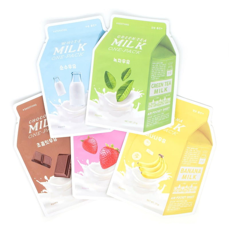 Buy A'PIEU Milk One Pack Sheet Mask at Lila Beauty - Korean and Japanese Beauty Skincare and Makeup Cosmetics
