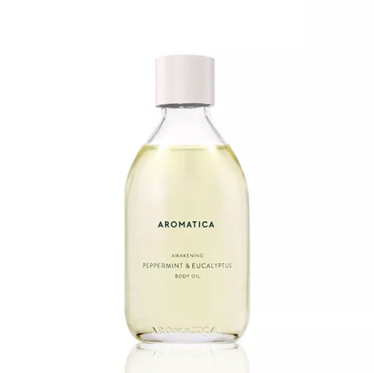 Buy Aromatica Awakening Peppermint And Eucalyptus Body Oil 100ml Australia Korean Skin Care And