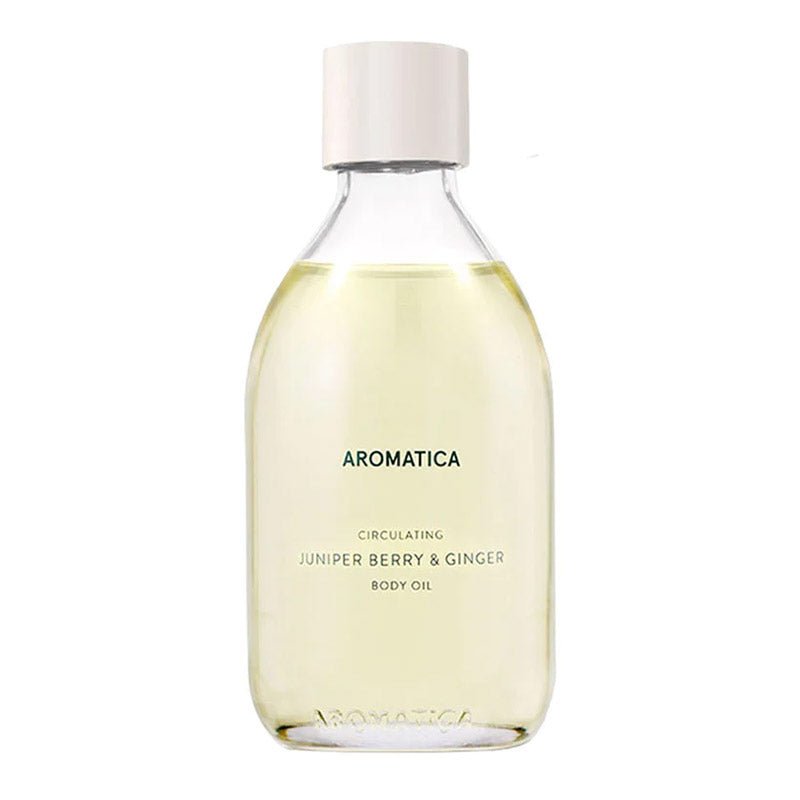 Buy Aromatica Circulating Juniper Berry & Ginger Body Oil 100ml at Lila Beauty - Korean and Japanese Beauty Skincare and Makeup Cosmetics