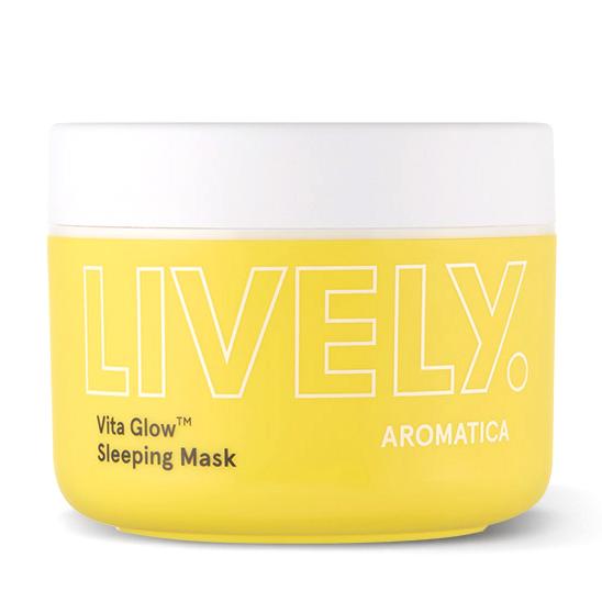 Buy Aromatica Lively Vita Glow Sleeping Mask 100g at Lila Beauty - Korean and Japanese Beauty Skincare and Makeup Cosmetics