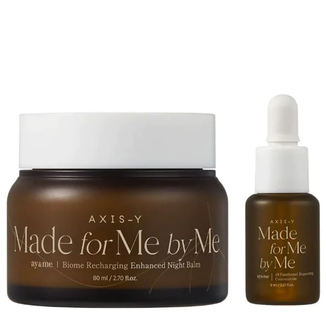 Buy Axis-Y Biome Recharging Night Renewal Set at Lila Beauty - Korean and Japanese Beauty Skincare and Makeup Cosmetics