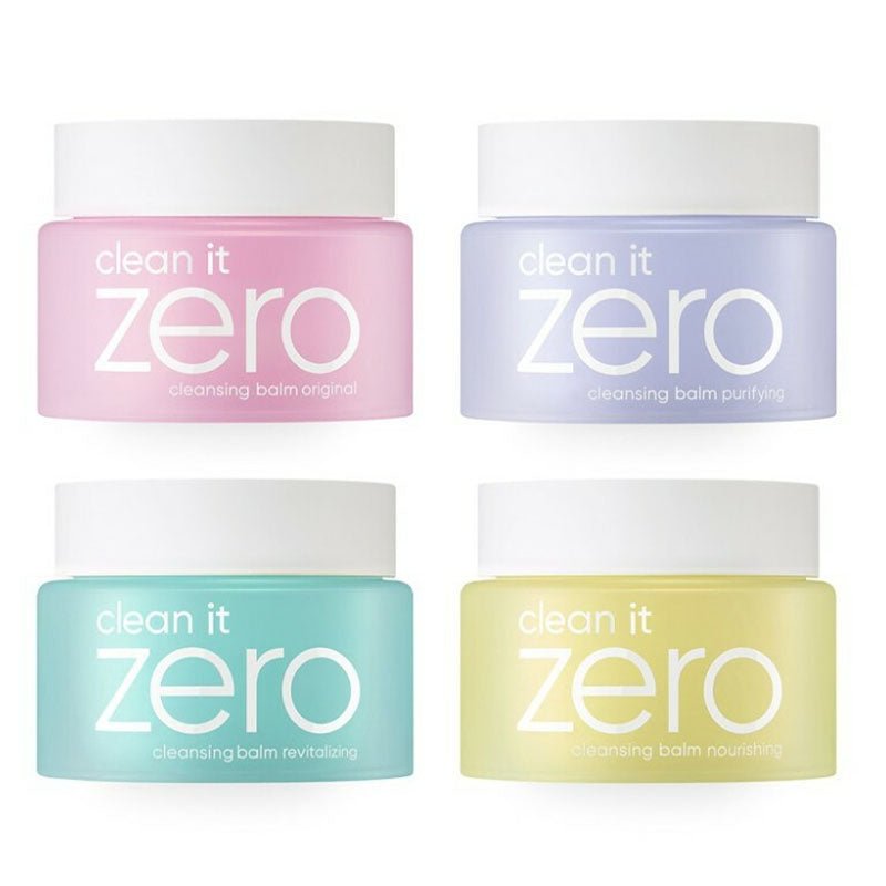 Buy Banila Co Clean It Zero Cleansing Balm Mini 4 Types (7ml * 4ea) at Lila Beauty - Korean and Japanese Beauty Skincare and Makeup Cosmetics