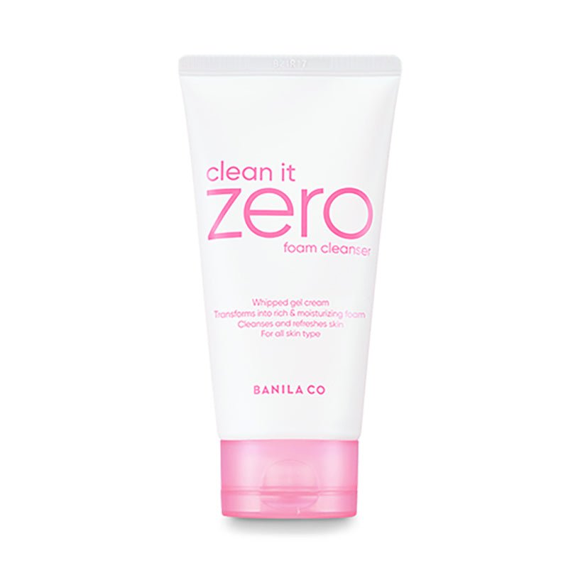 Buy Banila Co Clean It Zero Foam Cleanser 150ml at Lila Beauty - Korean and Japanese Beauty Skincare and Makeup Cosmetics